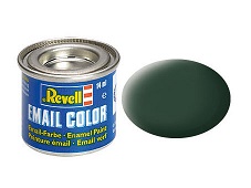 Barva REVELL email 68 - Tmavě zelená RAF matná