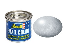 Emailfarbe REVELL 99 - Aluminium, metallic