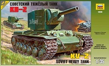 Sovětský těžký tank KV-2