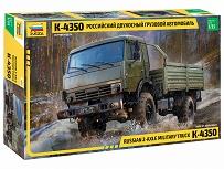 Ruský dvounápravový vojenský nákladní automobil K-4350